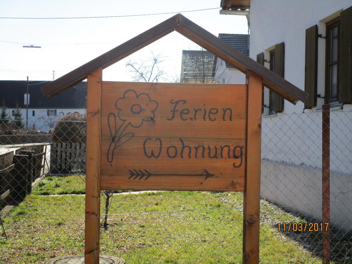 Ferienwohnung Rosa Obergessertshausen Dış mekan fotoğraf